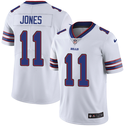 Nike Bills #11 Zay Jones White Youth Stitched NFL Vapor Untouchable Limited Jersey - Click Image to Close